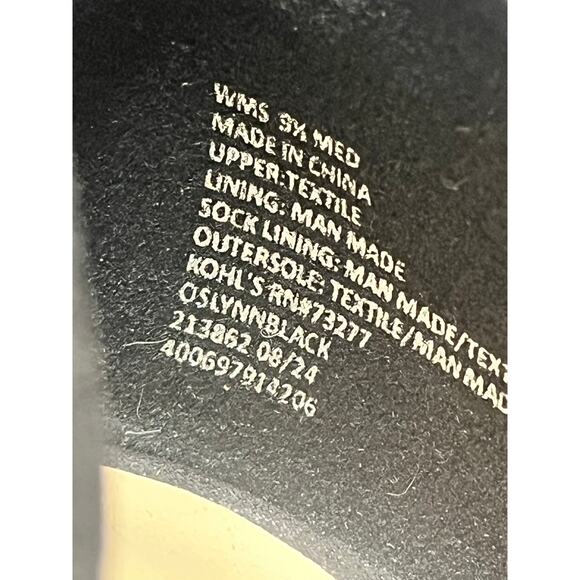 APT. 9 Oslynn Black Rhinestone Heels – Size 9.5 - Picture 5 of 5